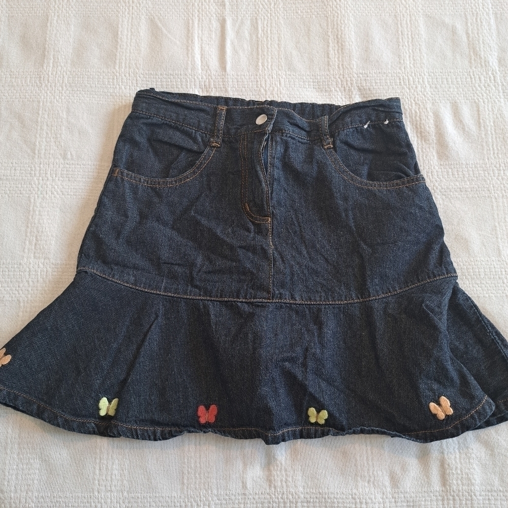 Gymboree jean skirt size 10, have modesty shorts